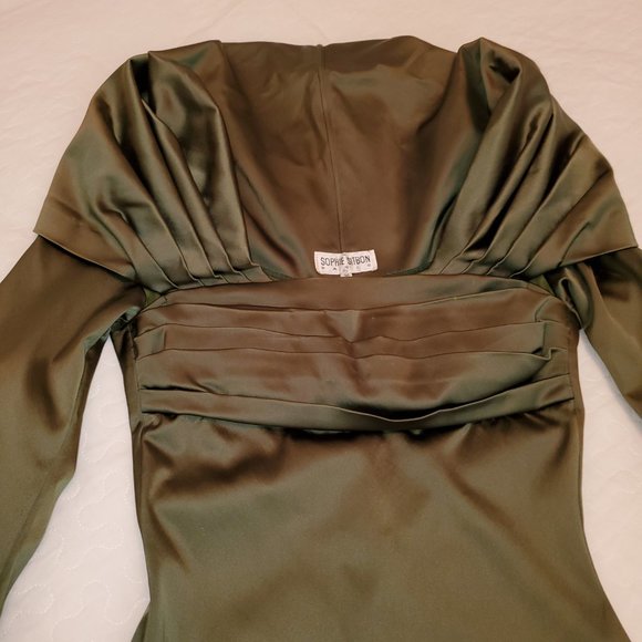 1990'S HIGH-END FORMAL UNUSUAL DRESS - Picture 6 of 10